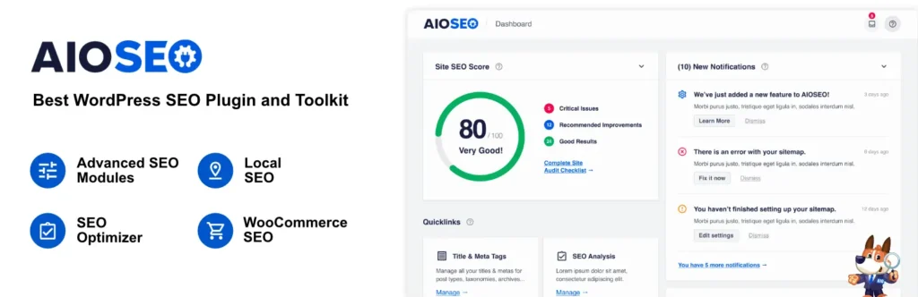 5 Best SEO Plugins for WordPress in 2025 5 All in One SEO