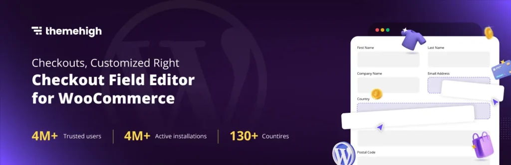 Checkout Field Editor Checkout Manager for WooCommerce