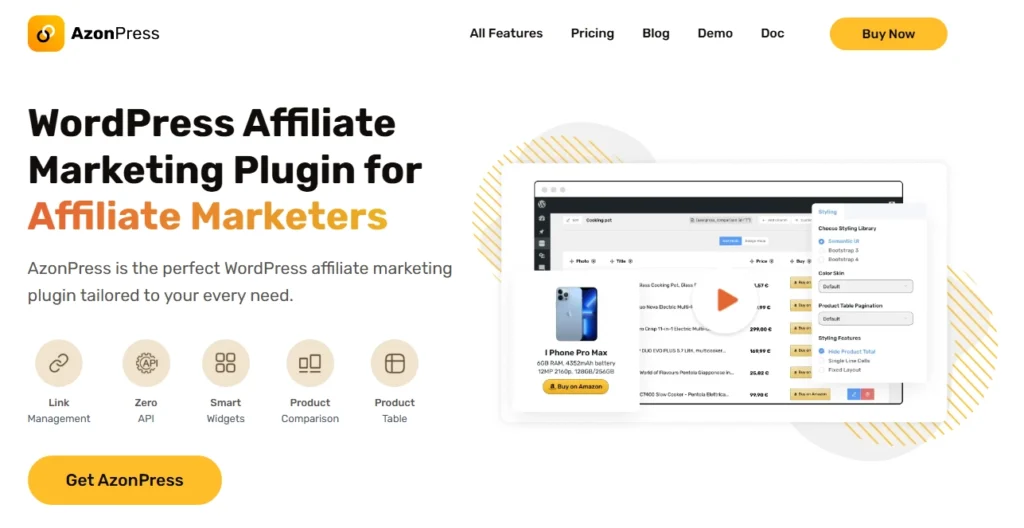 Best WordPress Plugins for Amazon Affiliate Marketing (2025 Guide) 2 WordPress Plugins for Amazon Affiliate Marketing