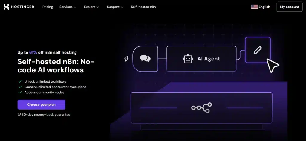 Hostinger n8n Hosting