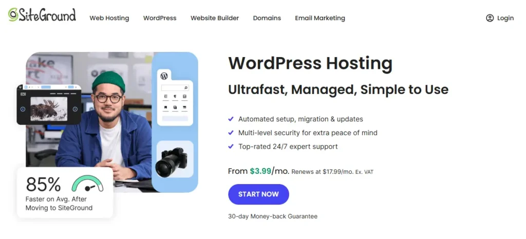 Siteground WordPress Hosting
